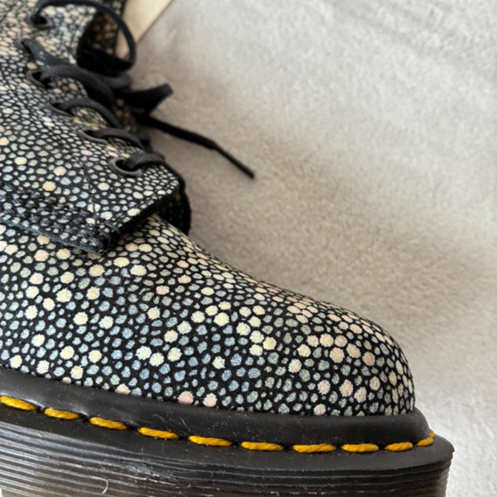 Rare Dr.MARTENS AirWair Boots STINGRAY MIE Made In England unisex US W9/M8 – NEW - Picture 14 of 16